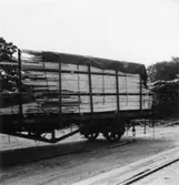 Emballagevirke, felaktigt lastade leveranser.
Foto: Ingenjör Andersson.