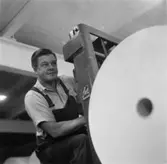 Truckförare Åke Persson.