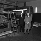 Besök av leverantörer till PM 2 N.
Överingenjör William Tibell, KMW.