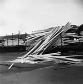 Ramvirke. Felaktigt lastad vagn.