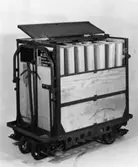 Förpackningsbroschyr. SJ-lastbehållare.