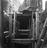 Schakt för avlopp från Villa Papyrus, den 15/10-1958.