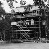 Reparation av Villa Papyrus.