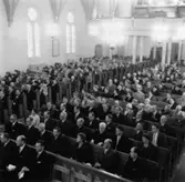 Utdelning av minnesgåvan den 9/11 1960.