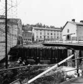 Mölndalsån uppströms Forsebron.