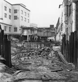 Byggnad nr 9, schaktning.