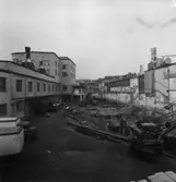 Byggnad nr 9, schaktning.