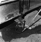 Byggnad 19. Förstärkning av bjälklag genom megapålning.