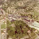 Flygfoto över Papyrus fabriksområde, 9/6-1969.