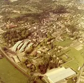 Flygfoto över Papyrus fabriksområde, 9/6-1969.