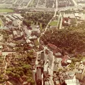 Flygfoto över Papyrus fabriksområde, 9/6-1969.