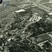 Flygfoto över Papyrus fabriksområde, 9/6-1969.