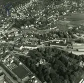 Flygfoto över Papyrus fabriksområde, 9/6-1969.