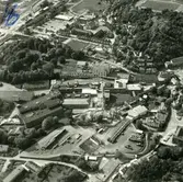 Flygfoto över Papyrus fabriksområde, 9/6-1969.