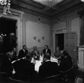 Utdelning av minnesgåvan den 31/10 1970. Middag på Villa Papyrus. (75-årsjubileum).