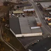 Flygfoto över Söderberg & Grubbens, Stockholm.
Foto: International Photographic Production AB, Stockholm.