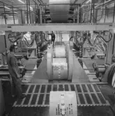 Interiörbild från Papyrus Nymölla AB. Rullpackning.