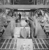 Interiörbild från Papyrus Nymölla AB. Rullpackning.