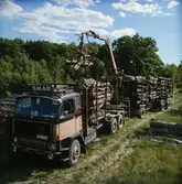 Massavedslastning.
Foto: Hans Krögerström, Wezäta.