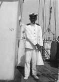 Fylgias resor 1924-25.
Man ombord