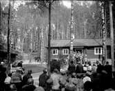 Från Gammelgårdens invigning 28/5 1933.
Fotograf E Sörman.