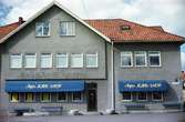 Majax Jeans-shop på Rosenborgsgatan i Huskvarna. Där låg tidigare biblioteket.