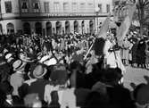 Barnens dagsparad på Nybron, Uppsala maj 1941