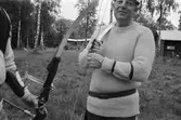 Bågskytt i Lindome bågskytteklubb, år 1983. Jan-Erik Lundin.

För mer information om bilden se under tilläggsinformation.