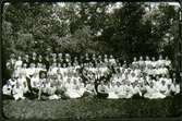 Kyrkligt ungdomsmöte omkring 1925.