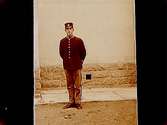 En soldat.Albert Röös, Geijersdal, Hytthöjden, Värmland.Grenadjärer, I3.