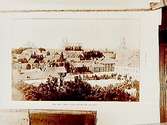 Karlskrona, den inre staden från sydväst, på 1870-talet.
Beställt av stadsarkitekt Edvin Stenfors, Järntorgsgatan 7, Örebro.