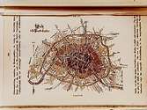 Stadskarta över Paris, Frankrike.
Beställt av stadsarkitekt Edvin Stenfors, Järntorgsgatan 7, Örebro.