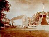 Timmele gamla kyrkan med klockstapeln.Nr:79.