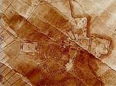 Detalj på gammal karta över Ekebergs gård.
Godsägare Nils Kierkegaard