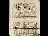 Karta över världens nötkreatursstock.
Bilden tagen ur en bok åt doktor Edward Broddeson, Örebro, för Konsums räkning.