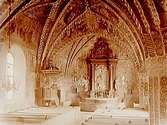 Interiör av Edebo kyrkan.Nr: 253.