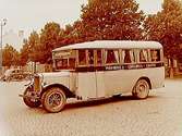 Omnibus av märket: Vabis, registreringsnr: T2212. Wehrmes - Omnibus - Trafik.
Levererat av automobilfirman E.V. Norman.