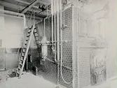 Interiör av ångpannerummet, Fellingsbro Mejeri.
Örebro Ortens Mejeriförening.