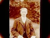 En ung man.Fritz Edlund