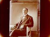En man.Skrädderitillskärare C.J. Holmberg