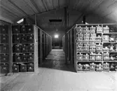 Nya Skofabriks AB Örnen, tvåvånings byggnad var i fabrikationen bedrevs år 1896.
Mekanisk verkstad.