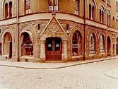 Luth & Rosén Elektriska AB, affärslokal.
Hörnhuset Vasagatan-Ågatan.