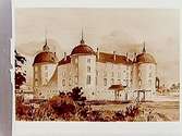 Målning av Örebro Slott, 1627.
Målningen är perspektiviskt konstruerad och utförd av arkitekt Elis Werner.