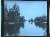 Örebro kanal mot slussen.Sam Lindskogs privata bilder.
