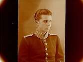 En militär, bröstbild.Sven LindskogSam Lindskogs privata bilder.