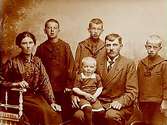 Familjegrupp, 6 personer.Axel Pettersson