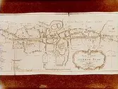 Plankarta av Örebro stad 1785.