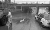 Översvämning vid Rudbecksgatan 20 juli 1968