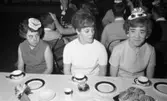 Handikappade barn på fest, Club 700 i Örebro.
7 januari 1967.