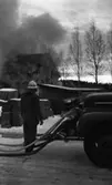 Brand i Lillån den 8 februari 1965